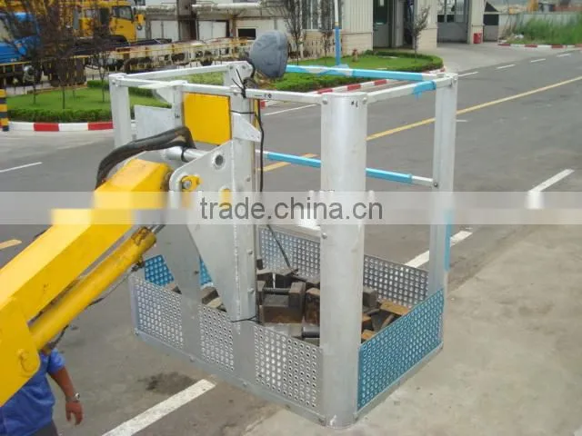 Lifting Aluminum alloy aerial work platform for building