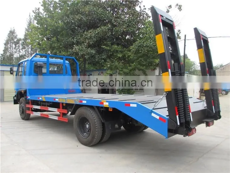 2015's new dongfeng 1-10T flatbed tow truck for sale