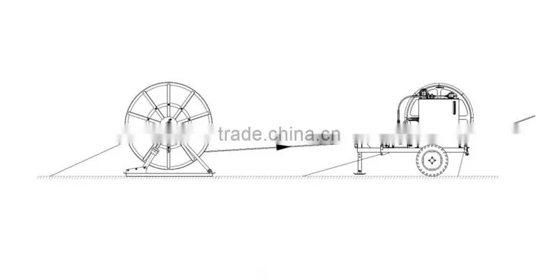 Stringing Equipment 7.5 Tensioner for OPGW ADSS Cable