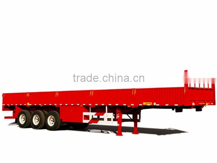 Cargo transport high strength steel heavy side wall semi trailer