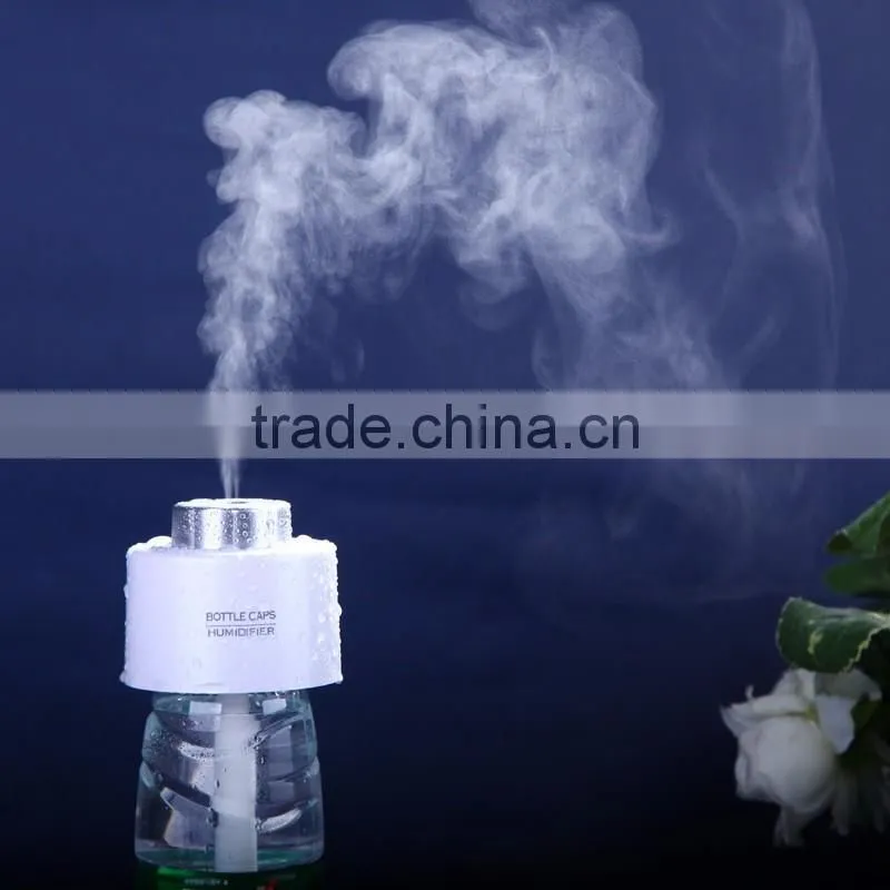 2016 wholesale mini usb portable water bottle cool mist air humidifier