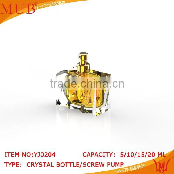 Classic Crystal Perfume Bottles For Souvenir Event Gifts