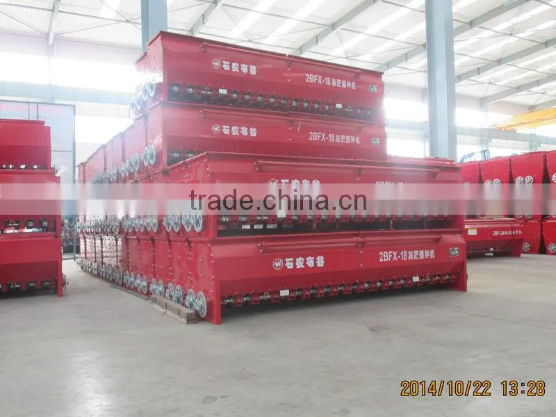 18 rows 60hp tractor mounted rice planter machine