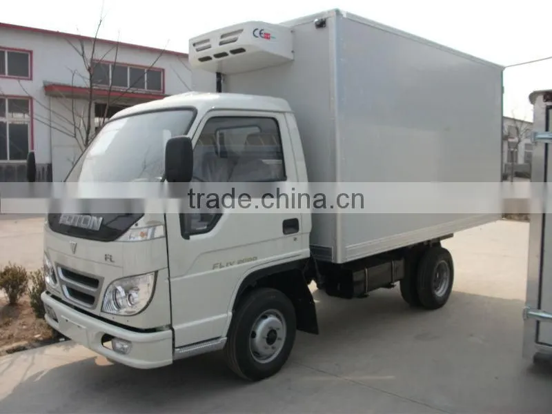 refrigeration units mini truck,ice box car,2 ton 3 ton 4 ton freezer refrigerated truck