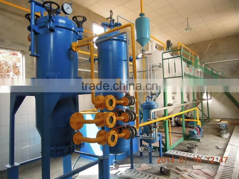 soy bean oil factory cooking oil refinery system