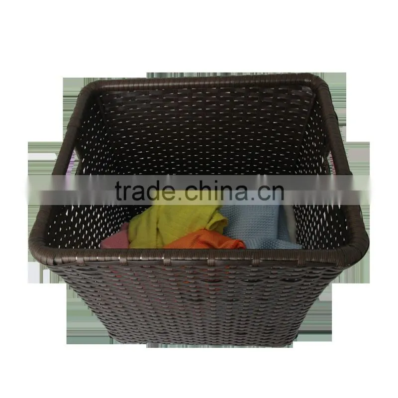 Customize size large rattan handmade dirty cloth basket for home or hotel