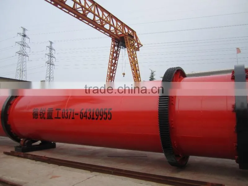 Rotary kiln drying gypsum powder machine
