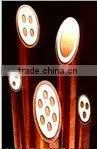 Ultrasonic mineral insulated (MI) jacket cable end stripper machine