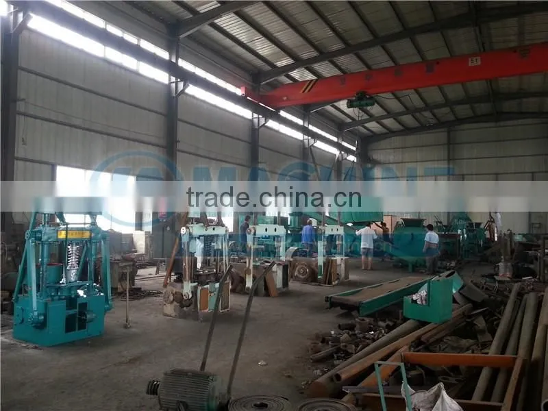 Easy to operate and long service life Coal briquette machine