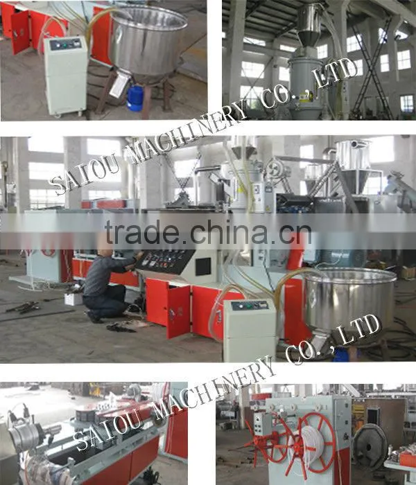 hdpe double wall corrugated drainage pipe machine line