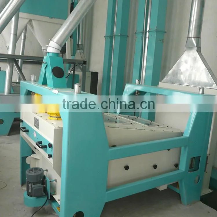 Steel frame structure 120TPD wheat flour milling machines with price