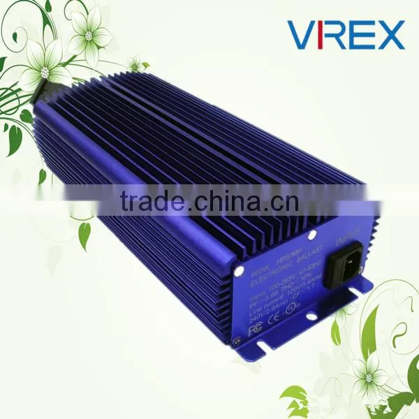 2014 New 600W Electronic Ballast without Fan for Hydroponics System/Kit