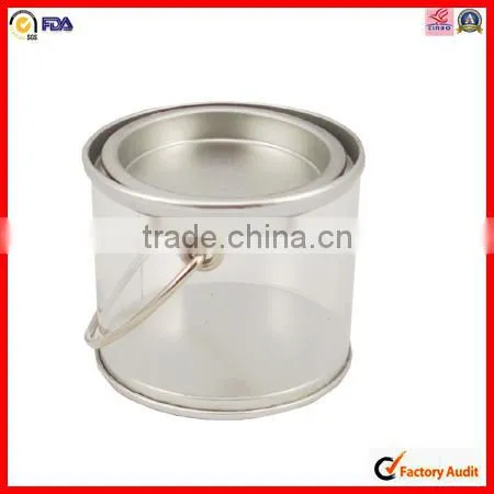 printing round clear plastic watch box