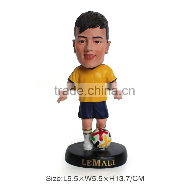 Resin Cartoon Figurine Bobble Head