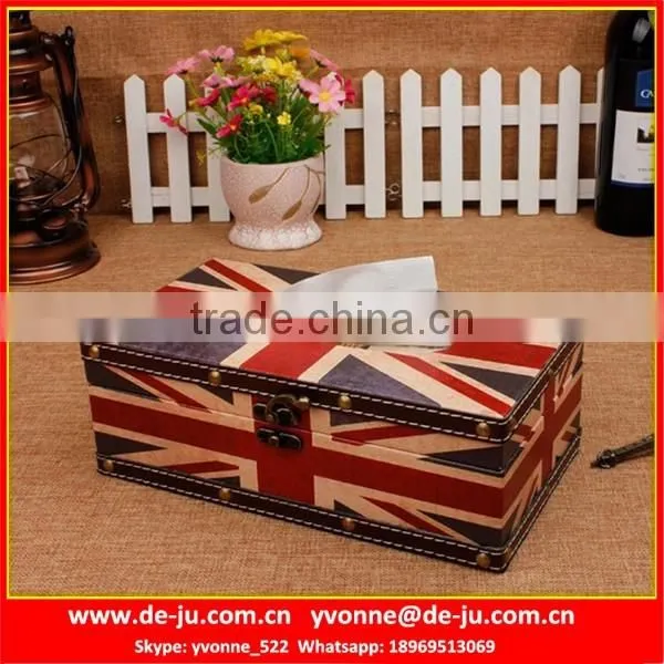 European Book Shape Magic Art Tissue Box