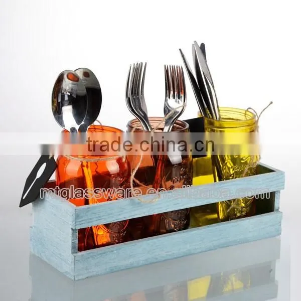 3 color MASON tableware storage sets capes