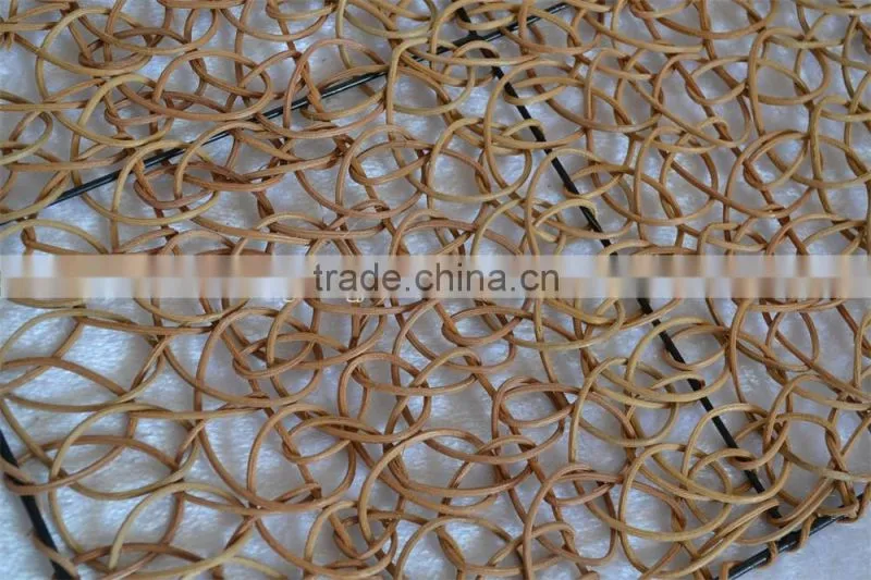 Eco-friendly rattan insulation mat for table, heat protection