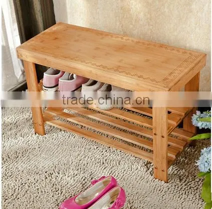 Best selling eco-friendly homemade wooden shoe racks