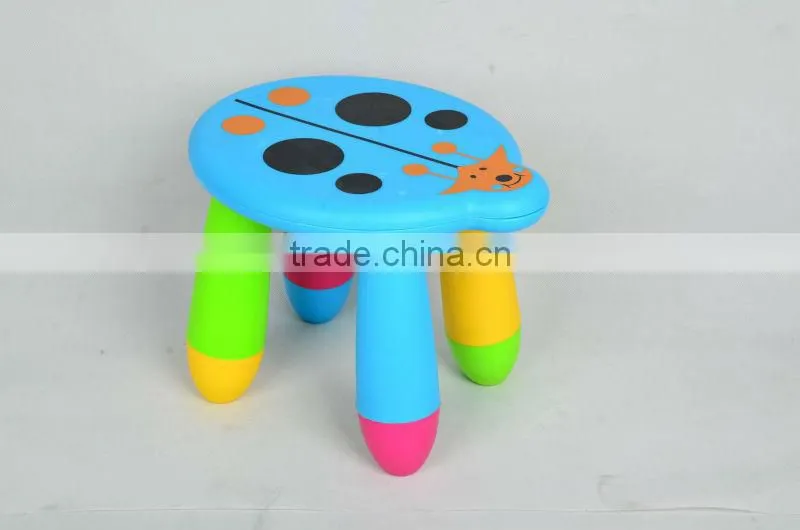 durable kids plastic step stool/children plastic step stool with any color
