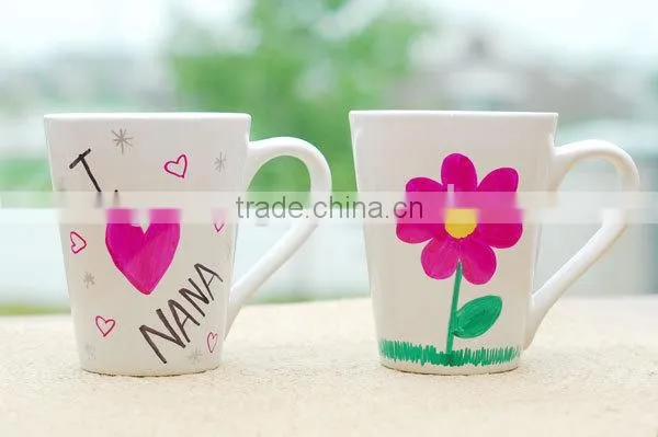 customized logo 11oz cute coffee mug romantic for sale