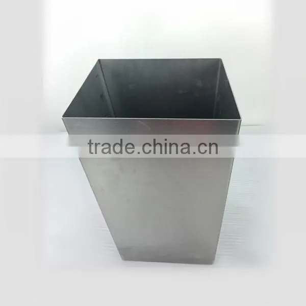JINXIN 304 Stainless Steel Square Flower Vase