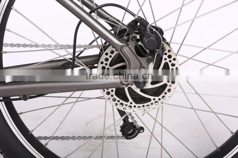 26" aluminum alloy electric beach cruiser bike