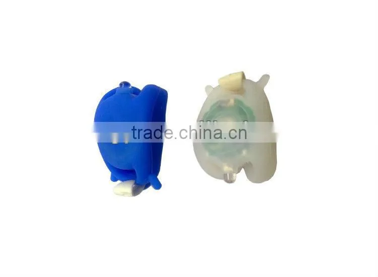 Mini and flexible silicon bicycle light /tail light