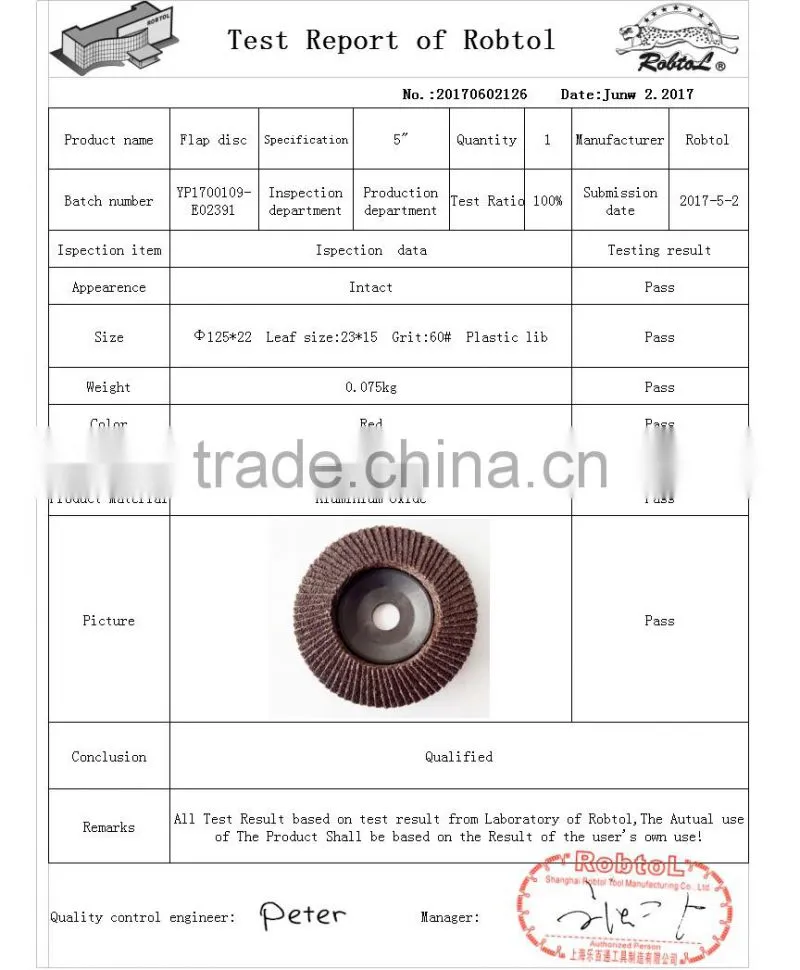 5" 125mm Flap Disc Zirconia Plastic Back Cover Aluminum Oxide Grinding Wheel Abrasive Flap Disk Flap Wheel Sanding