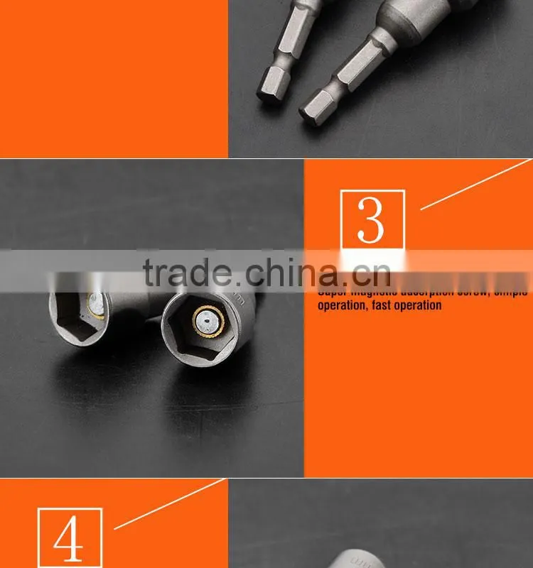 Professional 5pcs Custom Magnetic Nut Driver