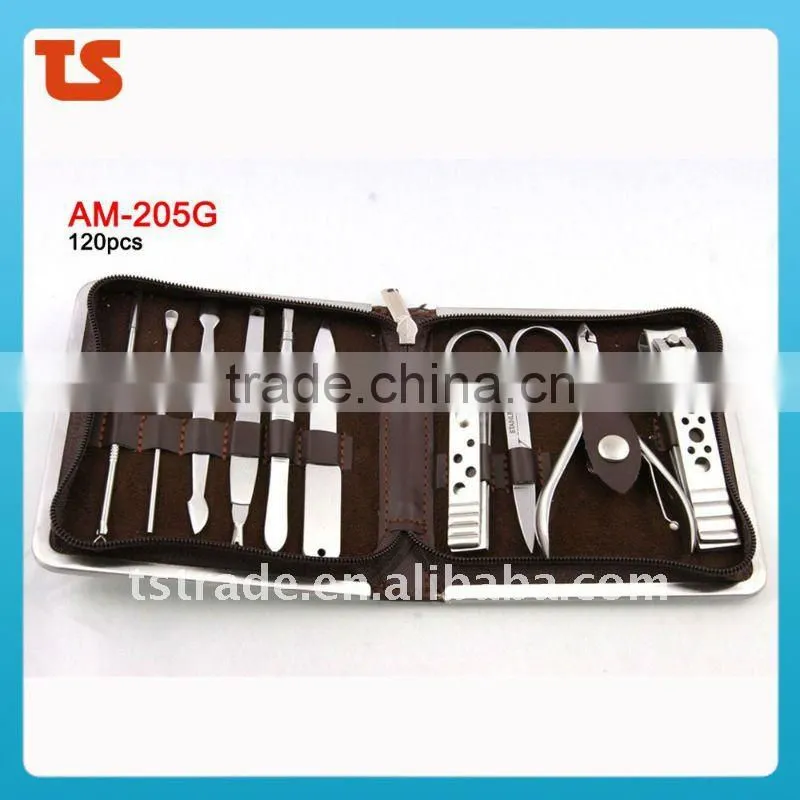 2014 Promotion 7PCS nail pedicure manicure set tools AM-024D