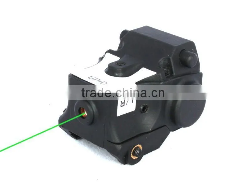 Tactical Super compact Pistol Handgun Green Laser Sight Laser Scope