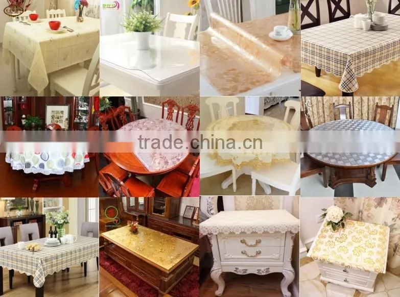 European high-grade garden style cotton round tablecloth / table cloth tablecloths round table
