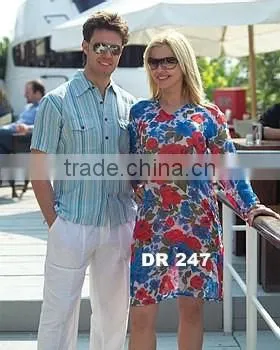 White Sheer Beach Dress