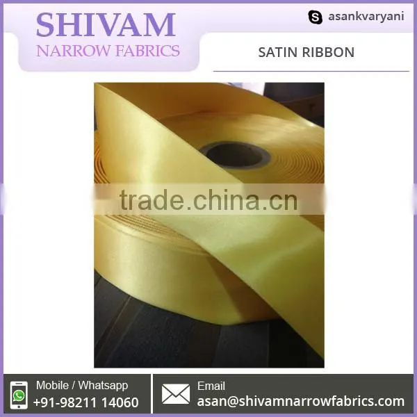 Best Fabric Quality Colorful Satin Ribbon Roll at Factory price