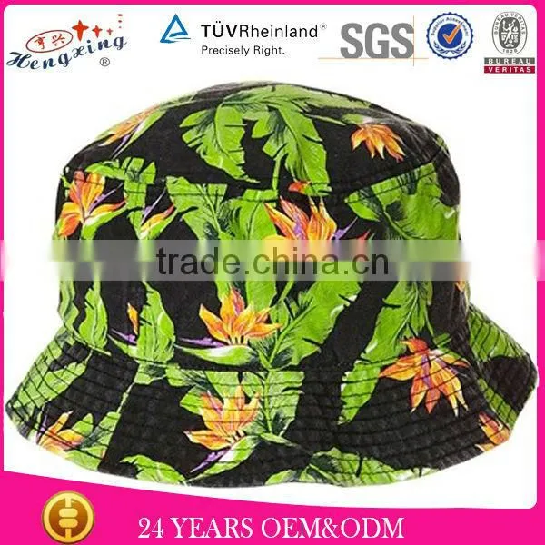 Blank navy blue custom jean bucket hat