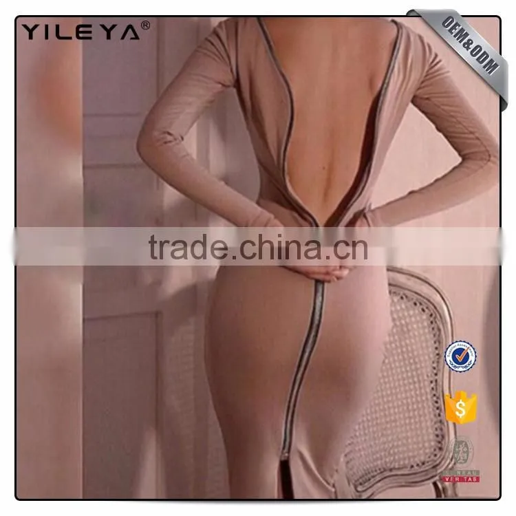 New style sexy zipper dresses,back zipper dress,sex lady dress