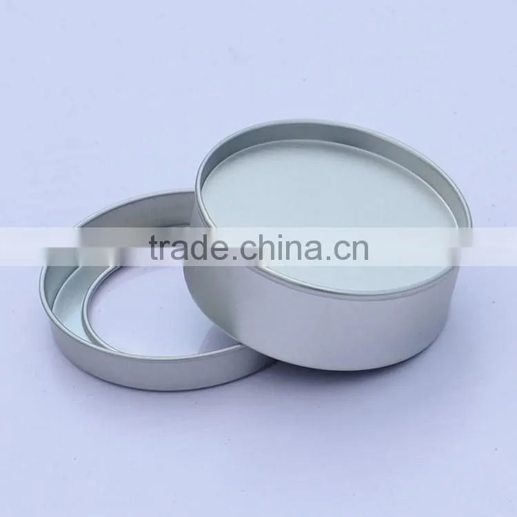 R1885H black matt colour round tin can 250ml aluminium tin black