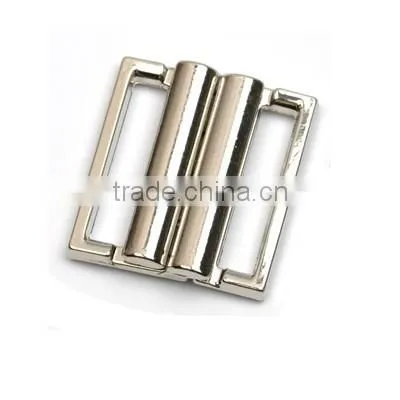 19.5mm metal alloy down coat belt buckle waist cummerbund elastic strap buckle nickle,black,gold BK-090