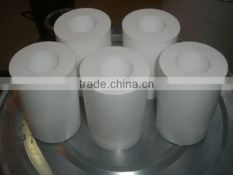white 100% virgin extruded ptfe tube
