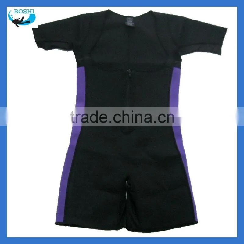high quality short sleeve neoprene smooth skin wetsuit surfing suits
