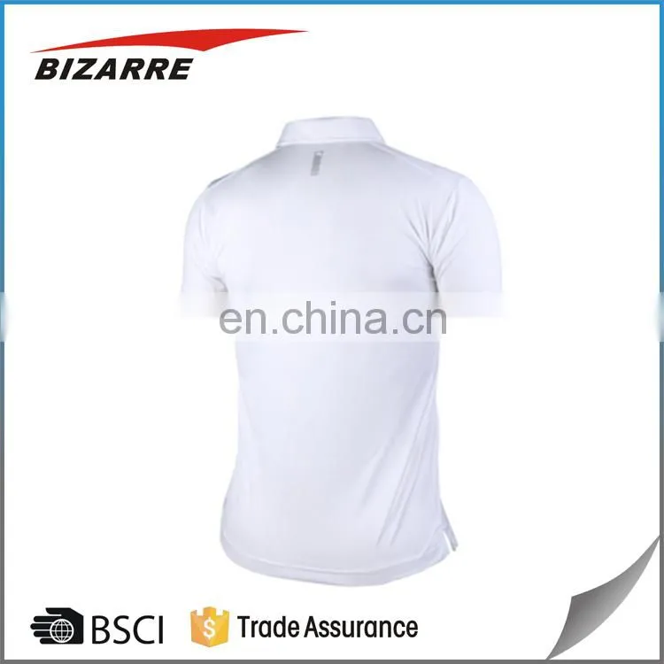 Compressed blank bamboo blue polo shirt custom logo
