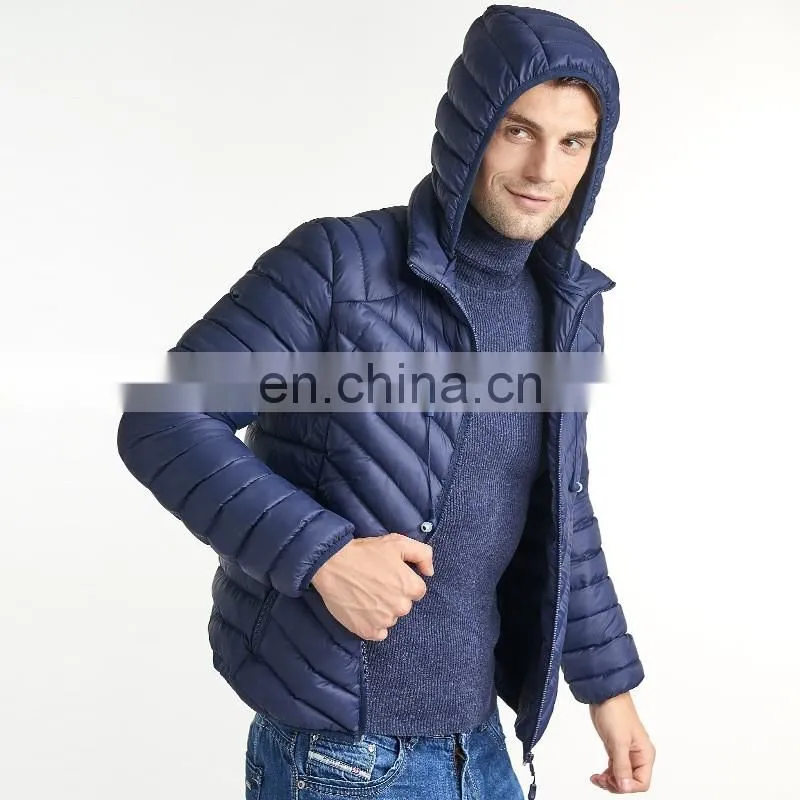 2016 Custom new style lightweight down jacket winter outdoor jacket for men