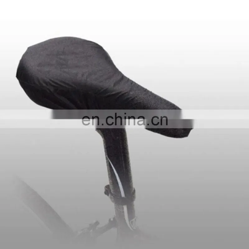 Black Waterproof Polyester Outdoor Travel Saddle Cover