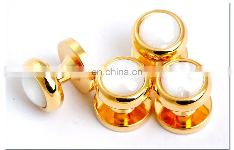 18 K Gold studs for mens shirts Buttons