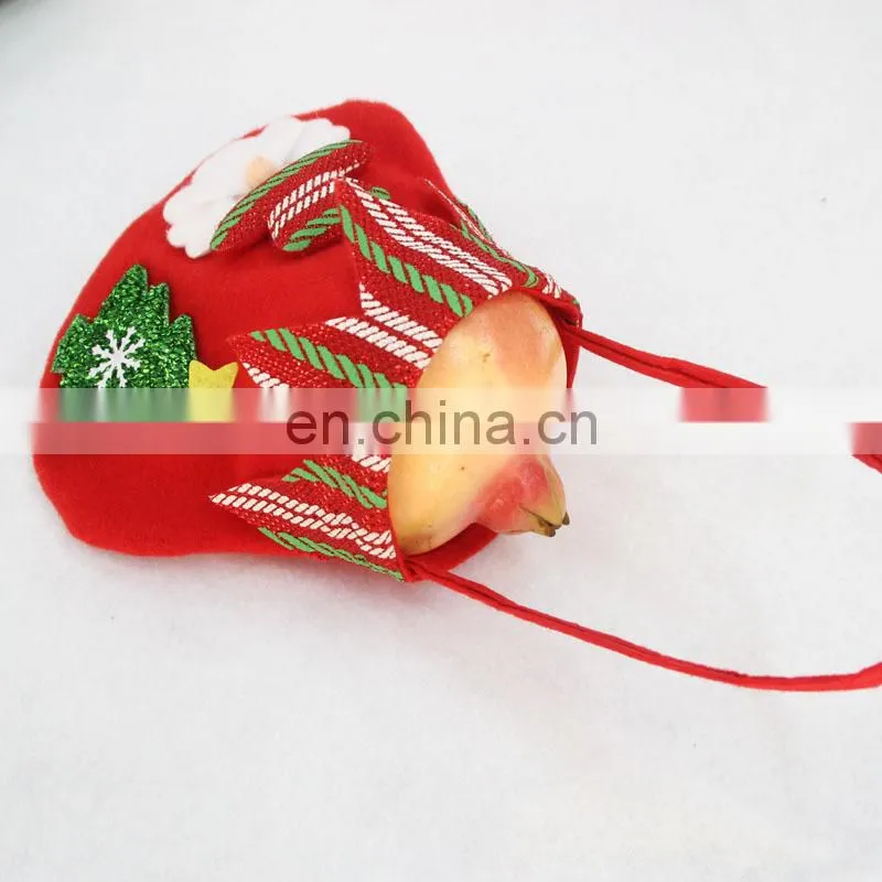 Snowman Santa Xmas Christmas Party bag christmas candy bag
