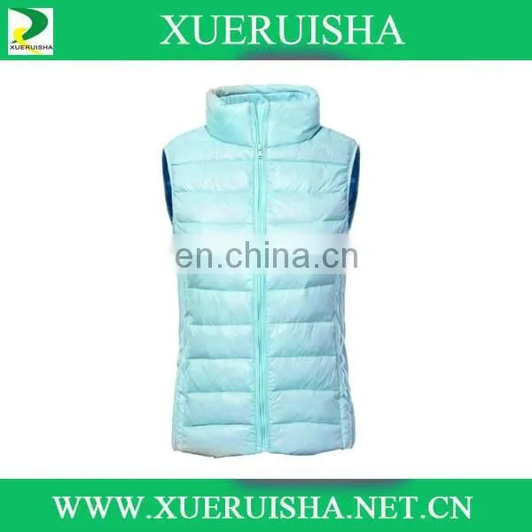 winter womens down vest thicken down vest