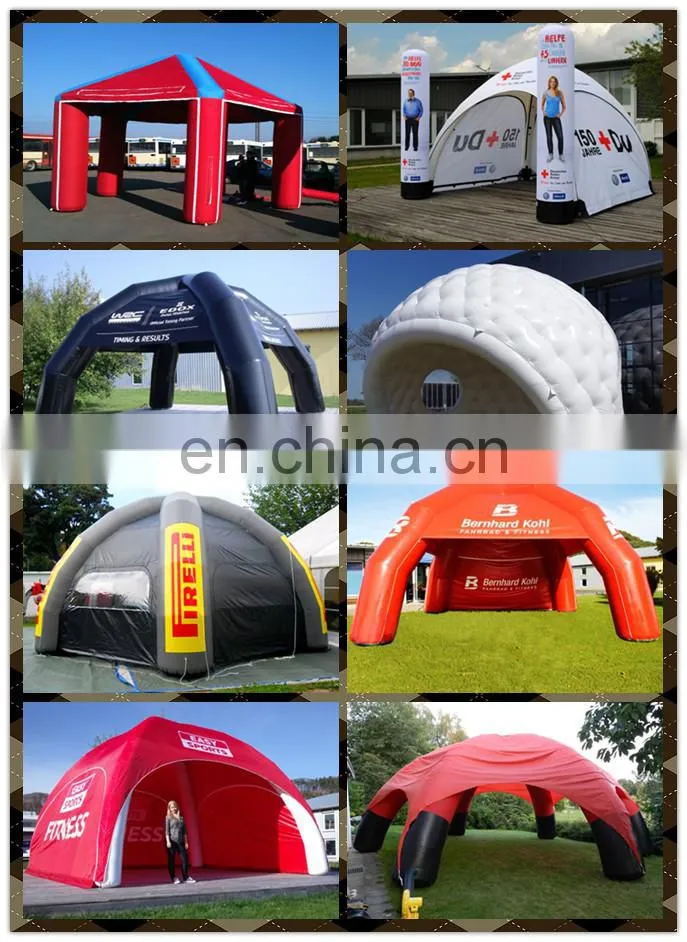 China Giant inflatable tent,inflatable advertising event with air blower