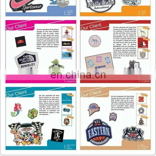 round&colorful smile face embroidery badge/patch/emblem sew-on garments or apparel