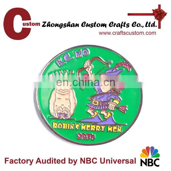 Hot selling high quality gold plated challange military coins