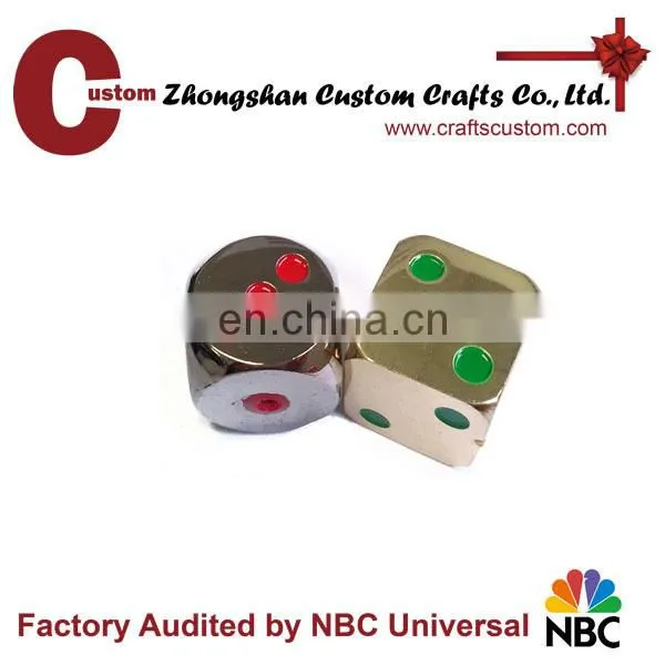 Hot Sale custom metal dice toy